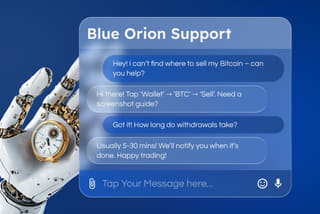 Customer support and assistance for crypto at Ivory Capstead
